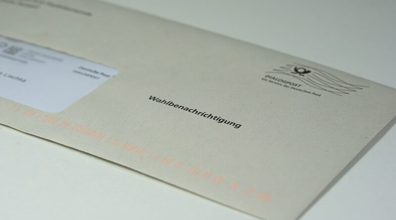 Bundestagswahl 2025 – Hinweise zur Briefwahl